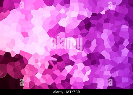 Abstrakte moderne Hintergrund mit geometrischen Muster von verschiedenen rosa Polygone und Dreiecke Stockfoto