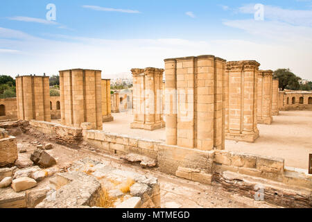 Hisham Palace in der West Bank Stadt Jericho. Palästina, Israel Stockfoto