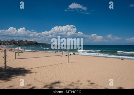 Manly Beach ist ein Strand zwischen den nördlichen Strände von Sydney, New South Wales, Australien Stockfoto