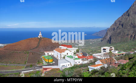 Kirche in La Frontera, El Hierro Stockfoto