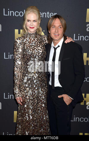 Nicole Kidman und Keith Urban an der Lincoln Center American Songbook Gala 2018 in der Alice Tully Hall im Lincoln Center am 29. Mai 2018 in New York City. Stockfoto