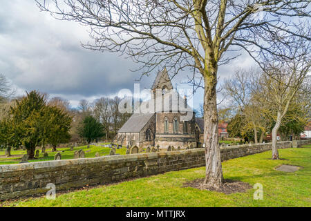 Durham St. Cuthbert anglikanische Kirche, County Durham, England, Stockfoto