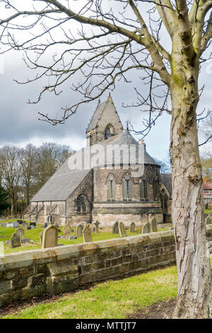 Durham St. Cuthbert anglikanische Kirche, County Durham, England, Stockfoto