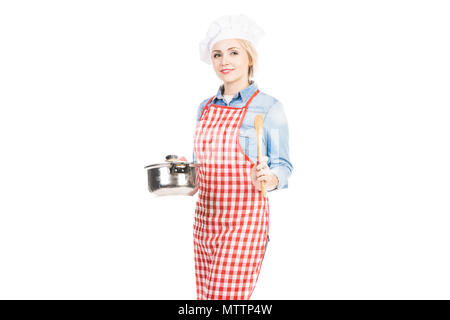 Attraktiven weiblichen Cook Stockfoto