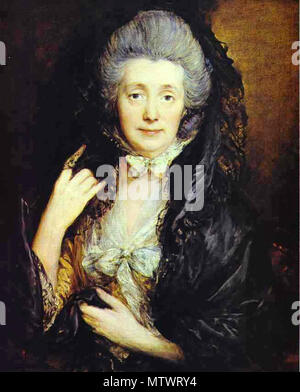 . Frau Thomas Gainsborough, geborene Margaret Burr. Englisch: Porträt der Mutter des Künstlers. ca. 1778; 2013-01-28 08:01:37 427 Frau Gainsborough Stockfoto