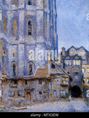 . Q 34613924. Français: Claude Monet, Série des cathédrales de Rouen, Gebrauch, cour d'Albane 1892. Smith College Museum der kunst Northampton Masse. 1892 422 Monet la Cour d'Albane Rouen Stockfoto