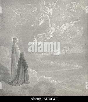 467 Paradiso Illustrationen von Gustave Doré Stockfoto
