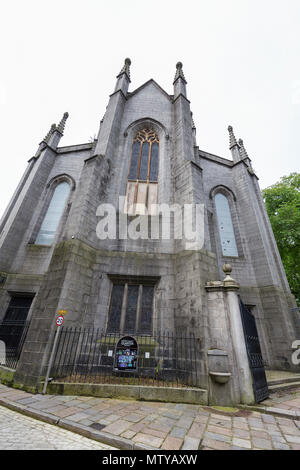 Hochformat der Kirk von St. Nikolaus in Aberdeen, Vereinigtes Königreich. Stockfoto
