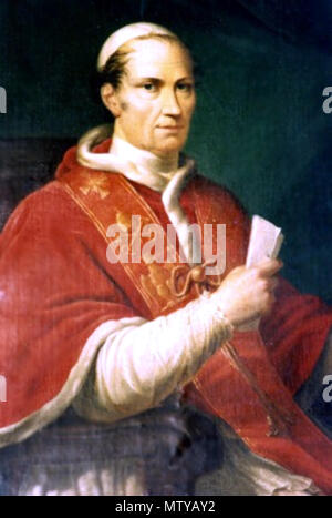 . Englisch: Papst Leo XII. 19. Anonym 492 Papst Leo XII. Stockfoto