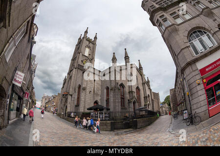 ABERDEEN, Großbritannien - 3. AUGUST: City Center Hotel in der Stadt Aberdeen, Großbritannien am 3. August 2016. Stockfoto