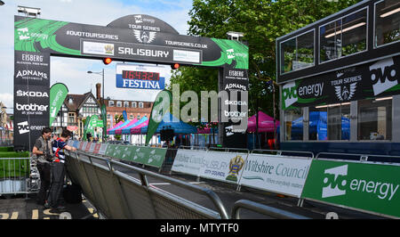 Salisbury, Wiltshire, UK. 31. Mai 2018. 2018 OVO Energy Tour Serie Grand Final. Credit: JWO/Alamy leben Nachrichten Stockfoto