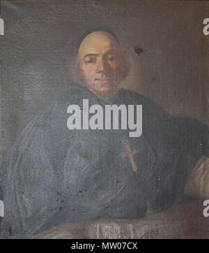 494 Portrait d'un abbé de la Ferté Stockfoto