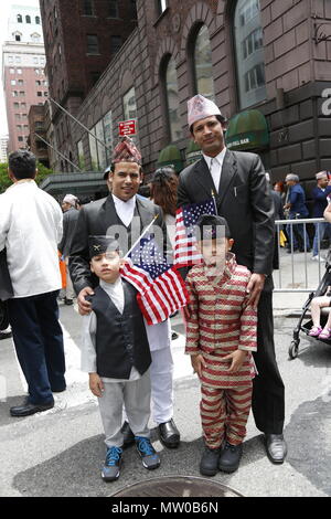 Nepal Day Parade 2018 in New York City. Stockfoto