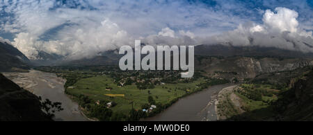 Kunar aka Chitral oder Fluss Kama, Khyber Pakhtunkhwa Provinz, Pakistan Stockfoto