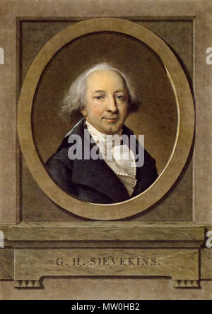 . Deutsch: Georg Heinrich Sieveking (1751-1799), Hamburger Kaufmann. Mai 2005. Benutzer Frank Schulenburg auf de.wikipedia 557 Sieveking Portrait Stockfoto