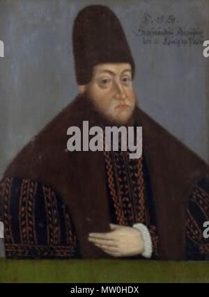 . English: Sigismund August II. von Polen (1520-1572) Polski: Zygmunt August, król Polski (1520-1572). um 1600. Unbekannt 558 Sigismund August II. von Polen Stockfoto