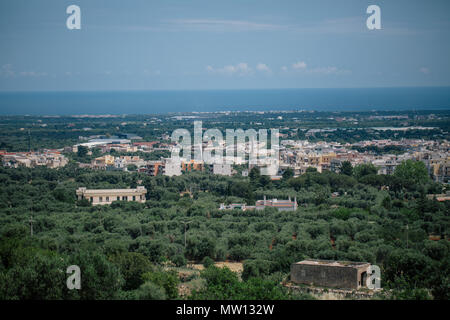 Fasano Apulien Stadt in Italien Stockfoto