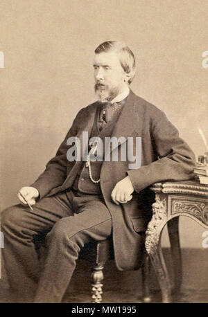 . Englisch: John Henry Pfeffer (1821-1900) John Henry Pepper war ein Illusionist, Herausgeber und Lehrer, der den Titel "Professor" Datum: 1870 ca. 5 yearsOriginal Format: Carte de VisiteItem #: MES 24753 Fotograf: Henry Maull (London). 27 Januar 2014, 14:05:42. Henry Maull (London) 503 Prod 24630 Stockfoto