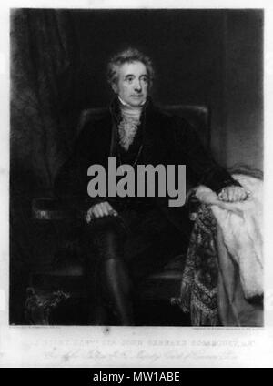 . Englisch: Sir John bosanquet (1773-1847). Vor 1877. William Ward, nach Henry William Pickersgill 560 Sir John bosanquet Stockfoto