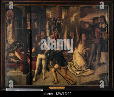 404 Martyre de Sainte Agnès Stockfoto