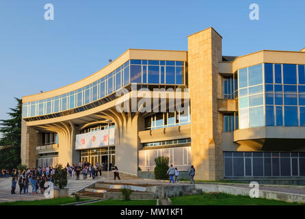 Kongress Palast, Tirana, Albanien Stockfoto