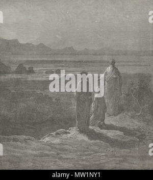 . Englisch: Die Göttliche Komödie Illustrationen von Gustave Dore. 24. Februar 2016. Giulio Campagnola, Gustave Dore 594 Die Göttliche Komödie II. Stockfoto