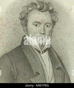 . Richard Carlile, Verlag. (9. Dezember 1790 - vom 10. Februar 1843) war ein wichtiger Agitator für die Einführung des allgemeinen Wahlrechts und die Freiheit der Presse im Vereinigten Königreich. Er 1843 starb. Unbekannt 520 Richard Carlile Skizze Stockfoto