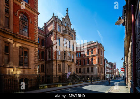 Adam's Gebäude in der Spitze Bezirk Nottingham, Nottingham, Nottinghamshire, Großbritannien am 24. Mai 2018 getroffen Stockfoto