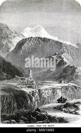 . Englisch: Reisen im zentralen Kaukasus und Basan: einschließlich Besuch in Ararat und Tabreez und Anstiege von Kazbek und Elbruz. 1869. Douglas William Freshfield (1845-1934) 613 Reisen im zentralen Kaukasus und Bash S.196 Stockfoto