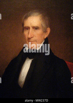 . William Henry Harrison (1773-1841). William Henry Harrison, im März 1841 Der neunte Präsident der Vereinigten Staaten, gemalt von Albert Gallatin Hoit. 1840. Albert Gallatin Hoit (1809-1856) Alternative Namen Albert Gallatin Hoyt Beschreibung amerikanischer Maler Geburtsdatum / Tod 13. Dezember 1809 18. Dezember 1856 Kontrolle: Q 4710280 VIAF: 46664488 ISNI: 0000 0000 73796231 ULAN: 500024730 LCCN: 96041683 RKD Nr: 39098 WorldCat (Quelle) 649 William Henry Harrison Stockfoto