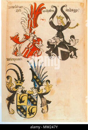 . Ingeram-Codex der ehemaligen Bibliothek Cotta lvij werxselwer/ger Wilhelm/Amberger melenpruner 668 Ingeram Codex 117 Stockfoto