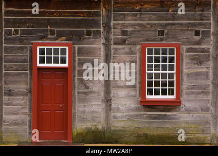 Indian Trade Shop und Apotheke, Fort Vancouver National Historic Site, Vancouver National Historic Reserve, Washington Stockfoto