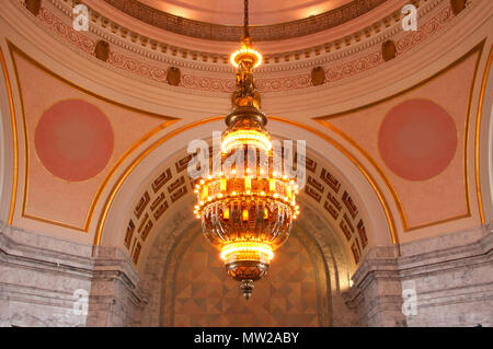 Washington State Capitol dome Interieur, State Capitol Mall, Olympia, Washington Stockfoto