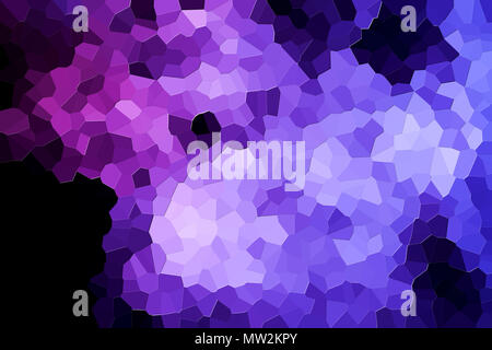 Farbenfrohe abstrakte geometrische Hintergrund mit soliden Zahlen. Abstrakte moderne Hintergrund mit lila und rosa Polygone. Stockfoto