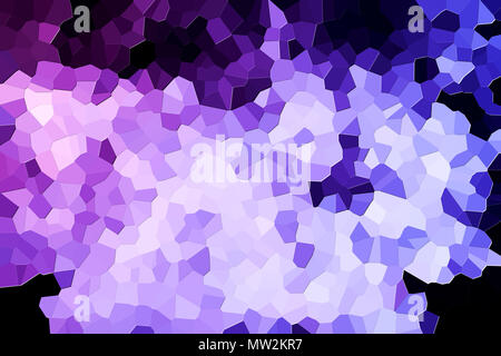 Abstrakte moderne Hintergrund mit geometrischen Muster von verschiedenen lila und blau Polygone und Dreiecke Stockfoto