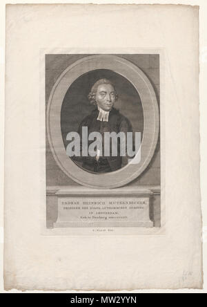 . Englisch: Portrait von Esdras heinrich Mutzenbecher. 2. August 2009, 16:03:27. C. Plaat (Cover), universiteitsbibliotheek Vrije Universiteit, afdeling Bijzondere Collecties, Museum Catharijneconvent (Scan) 434 Mutzenbecher EH Stockfoto