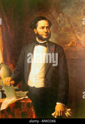 . Retrato de José María Castro. Español: José María Castro, Presidente de Costa Rica en 1847-1849 y 1866-1868 Englisch: José María Castro, Präsident von Costa Rica 1847-1849 & 1866-1868 499 Povedano - jose maria Castro Stockfoto