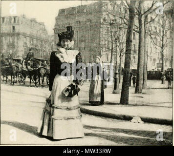 "Paris von heute: eine intime Konto der Menschen, die zu Hause leben, und ihre Orte von Interesse" (1900) Stockfoto