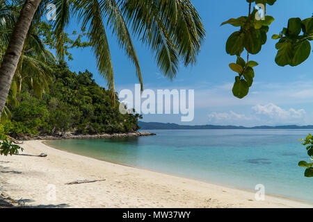 Insel als Maxima Insel oder Paradise Island, Port Barton, Palawan, Philippinen bekannt. Stockfoto