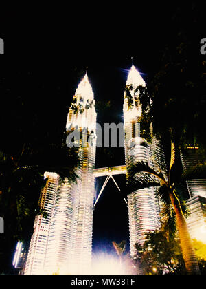 Petronas Twin Towers, Kuala Lumpur, Malaysia Stockfoto