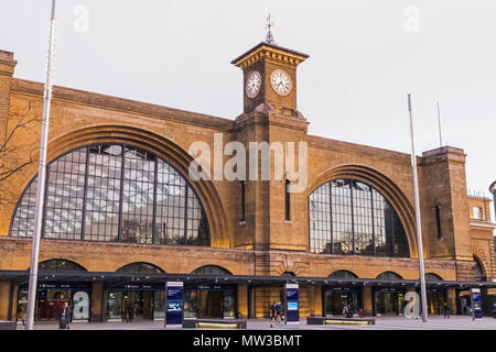 England, London, Kings Cross, Kings Cross Bahnhof Stockfoto