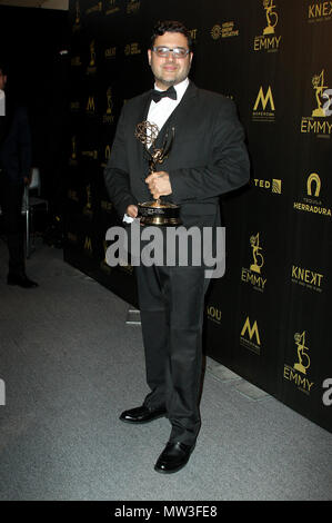 45. jährlichen Daytime Emmy Awards 2018 Presse gehalten am Pasadena Civic Center in Pasadena, Kalifornien. Mit: Gregori J. Martin, "Die Bucht der Serie 'Wo: Los Angeles, Kalifornien, Vereinigte Staaten, wenn: 29 Apr 2018 Credit: Adriana Barraza/WENN.com M. Stockfoto