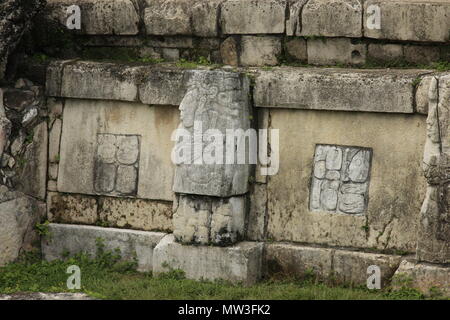 Palenque, Mexiko, archäologischen Ruinen Stockfoto