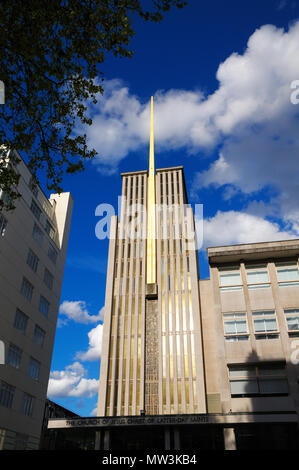 Hyde Park Kapelle (Kirche) - Die Kirche Jesu Christi der Heiligen der Letzten Tage, Exhibition Road, South Kensington, London, England, Großbritannien Stockfoto