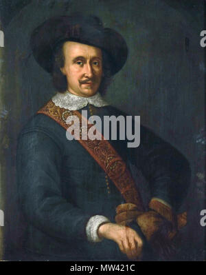 . Cornelis van der Lijn (1608?-79). Gouverneur - generaal (1645-50).[1] Alternative Titel (s): Portretten van de voormalige Gouverneurs-Generaal van het Nederlands Oost-Indië: Portret van Cornelis van der Lijn (1608-1679); GG (1645-1650).[2]. Portrait von Cornelis van der Lijn, Generalgouverneur von Niederländisch-ostindien von 1645 bis 1650. Teil der Gouverneure - allgemeine Reihe. ca. 1650 (1645-1675) 143 Cornelis van der Lijn Stockfoto