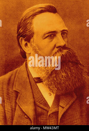 . Engels, Friedrich. Не позже 1895 г.. Unbekannt 190 Engels, Friedrich Stockfoto
