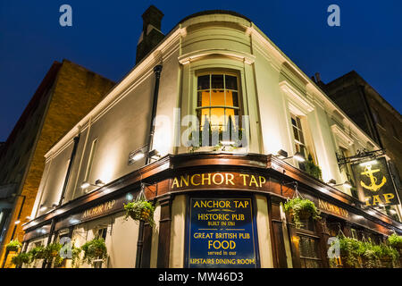 England, London, Southwark, Anchor Pub Tippen Stockfoto