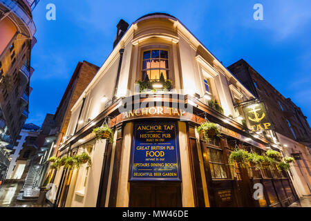 England, London, Southwark, Anchor Pub Tippen Stockfoto