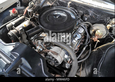 1966 Pontiac Bonneville Coupe Classic American Auto, einem riesigen 2-türigen Coupé Stockfoto