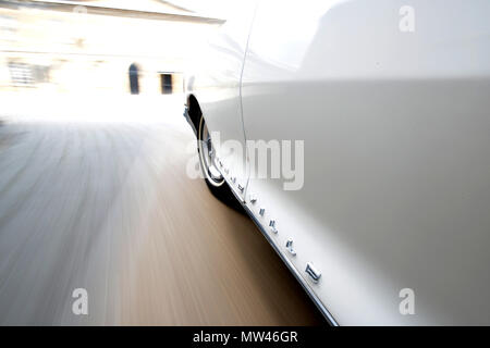 1966 Pontiac Bonneville Coupe Classic American Auto, einem riesigen 2-türigen Coupé Stockfoto